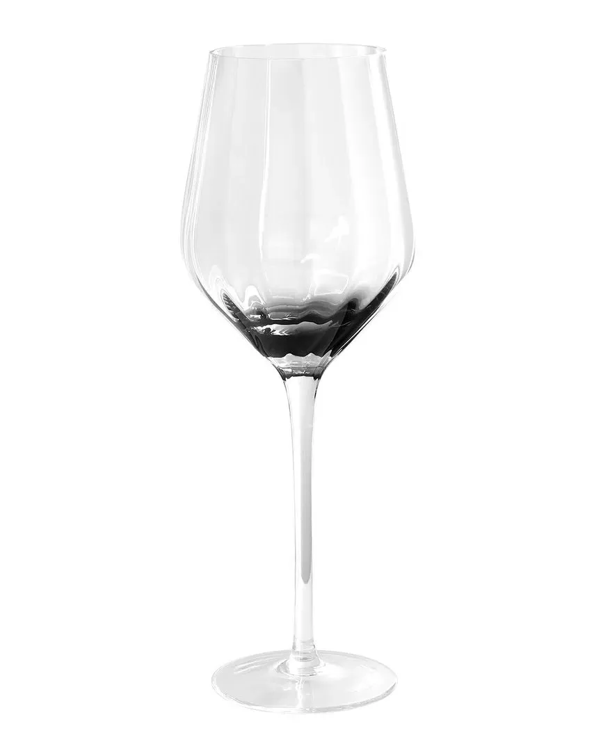 Cambron 4pc Red Wine Glasses - Smoke Black, Glass image