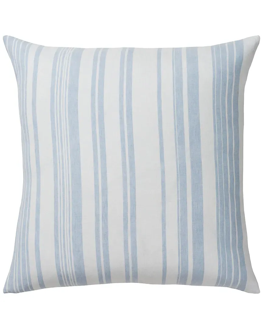 Baris Euro Sham - Blue, Linen image