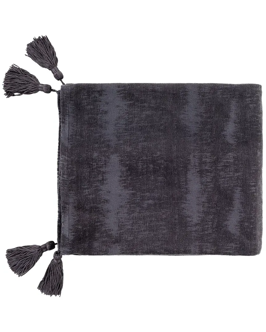 Copacetic Throw - Navy, Chenille-Cotton image