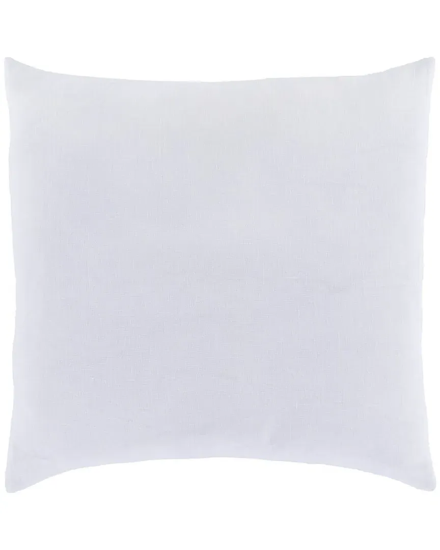 Dawson Euro Sham - White, Linen