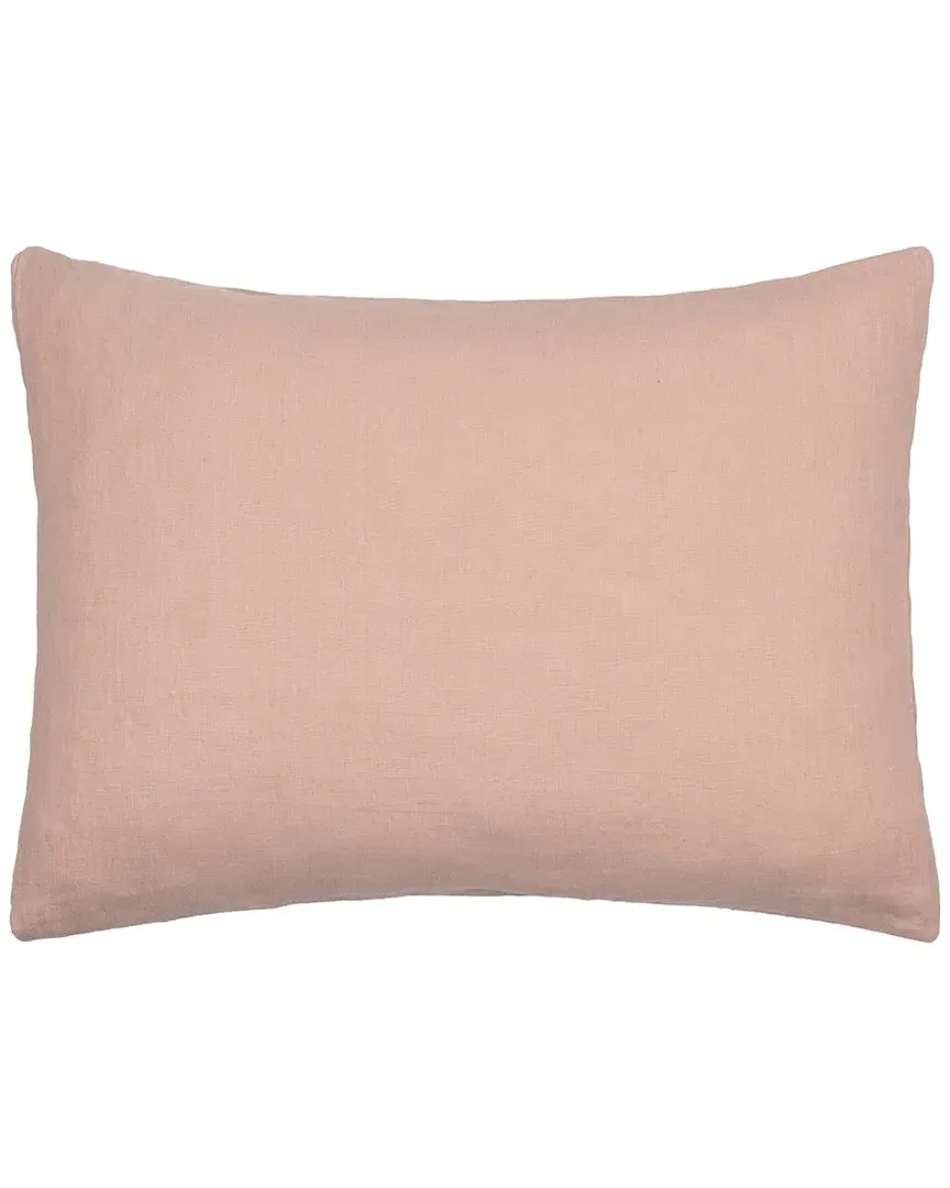 Dawson Full/Queen Duvet Set - Pink, Linen
