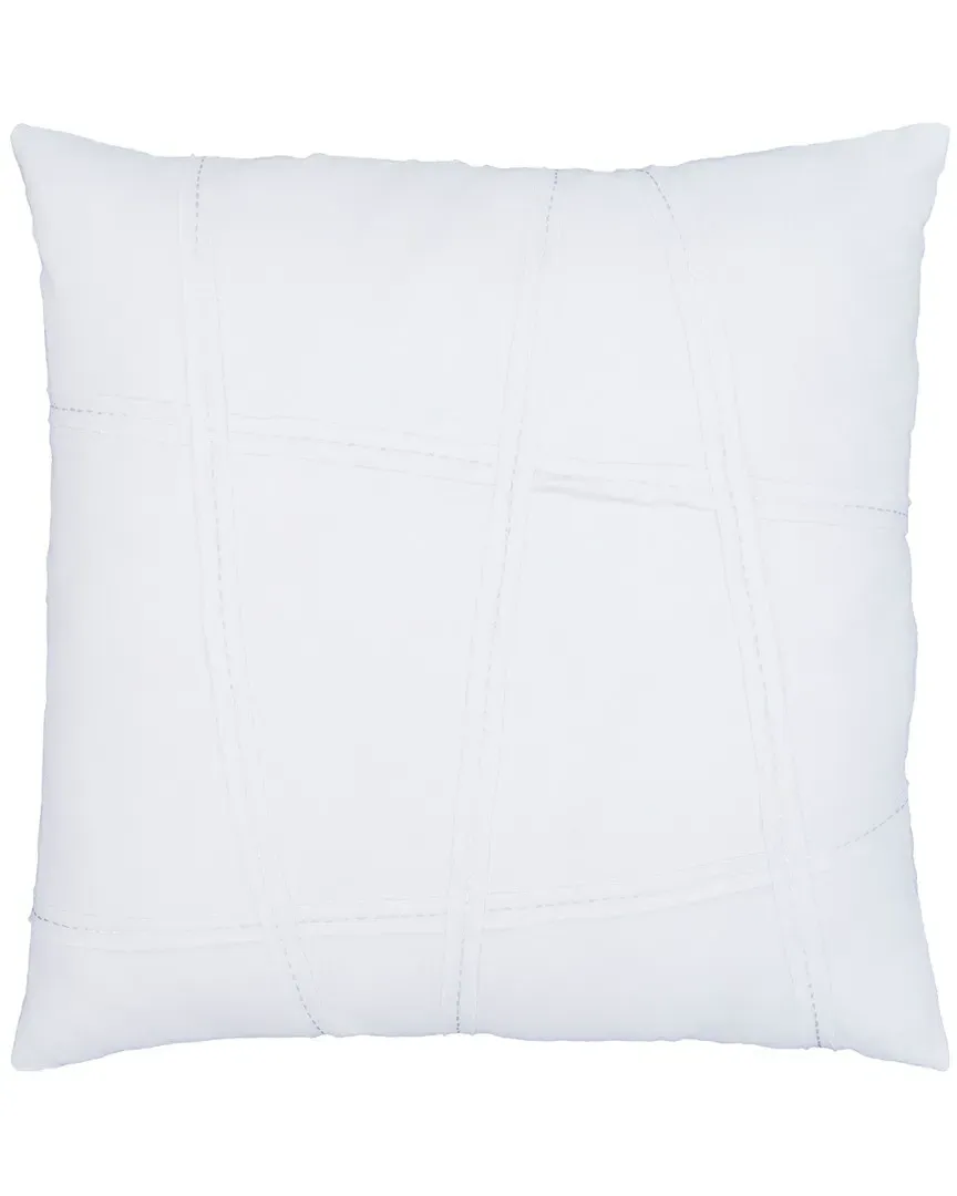 Haru Texture Euro Sham - White, Cotton