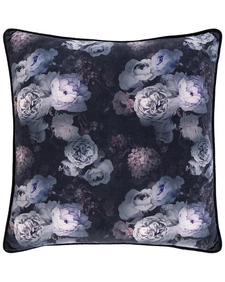 Horticulture Square Pillow - Black, Polyester