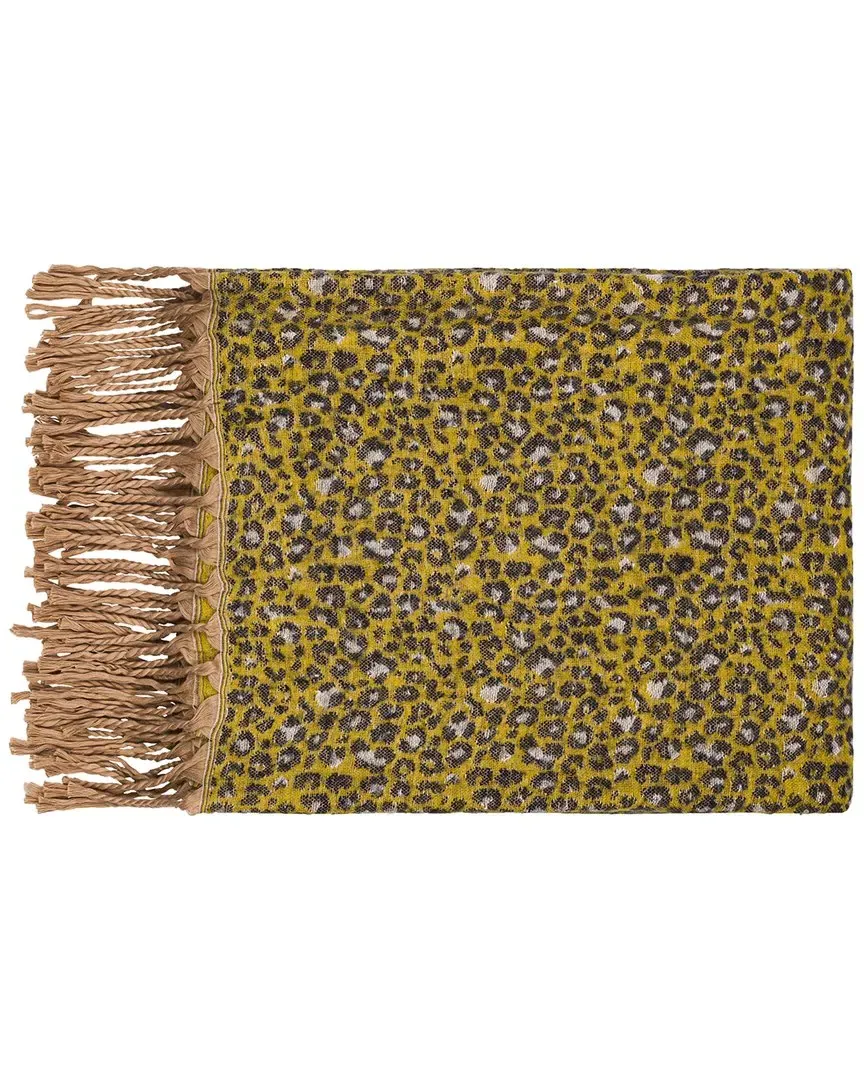 Jacquie Throw - Charcoal, Cotton Acrylic