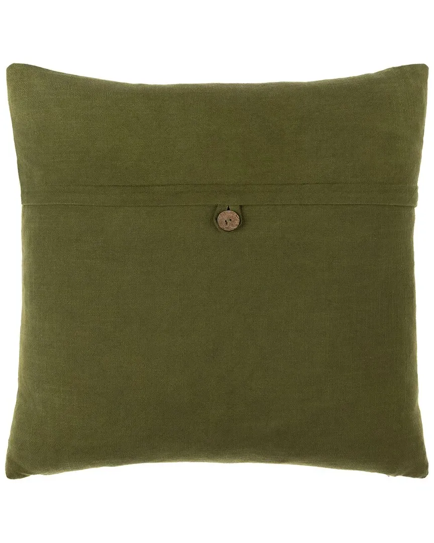 Penelope Pillow Cover - Green, Cotton image