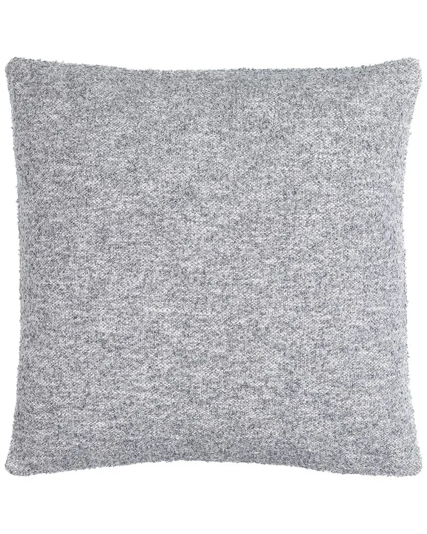 Saanvi Lumbar Pillow - Grey, Boucle image