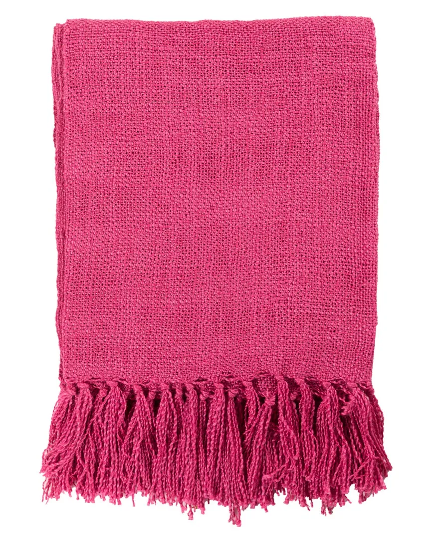 Tilda Throw - Magenta, Acrylic