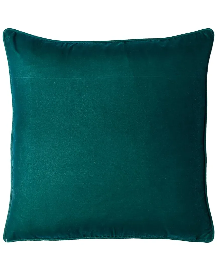Velvet Pillow Cover - Teal, Polyester image