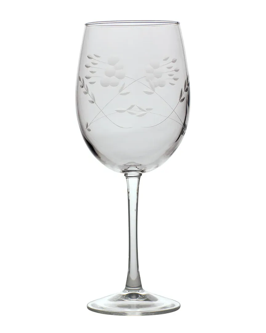 Bethany Hand-Cut Wine Glass Set of 4