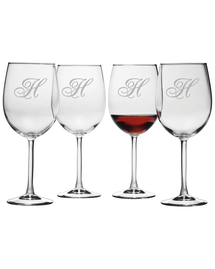 Champlain All Purpose Wine Glasses Set of Four - Clear