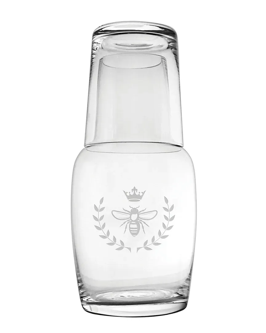 Vintage Bee Night Bottle Set - Glass image