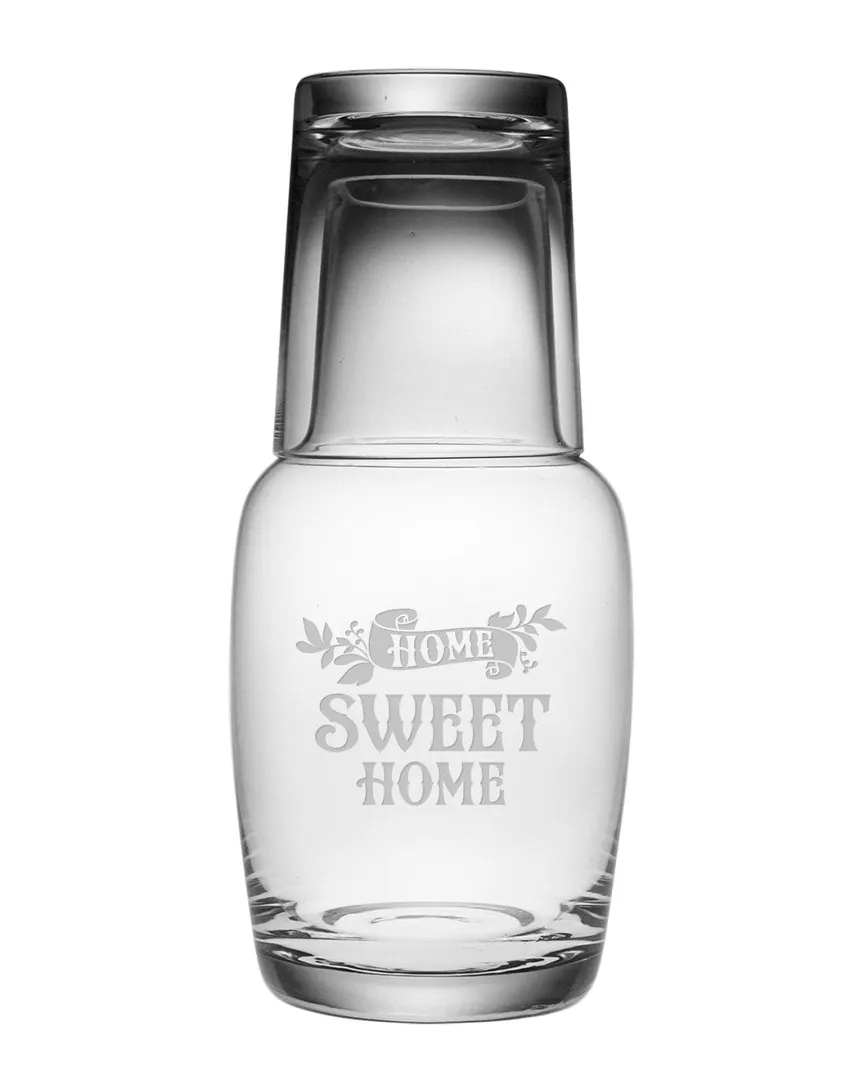 Home Sweet Home 2pc Night Bottle Set - Clear image