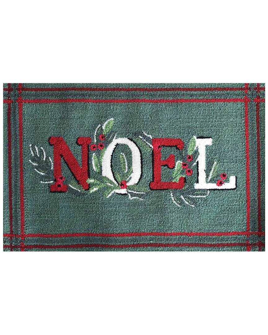 Noel Stripes Rug - Green image