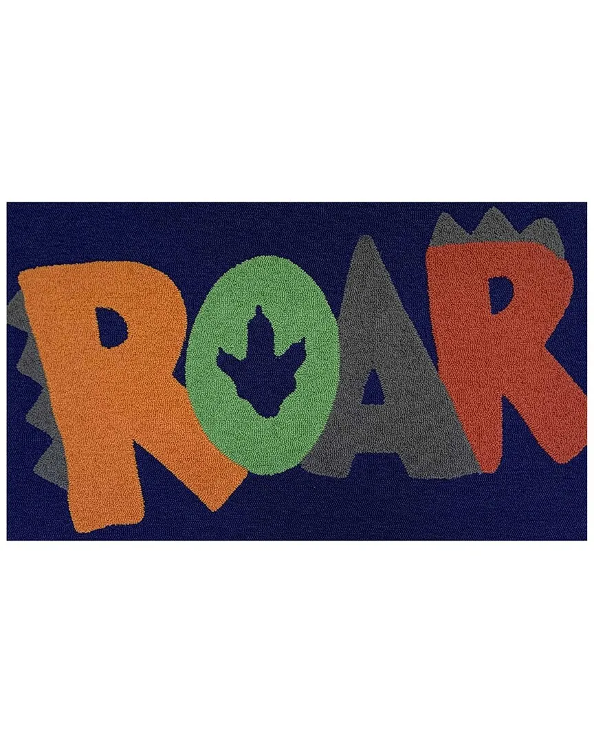 Roar Rug - Blue, Polyester image