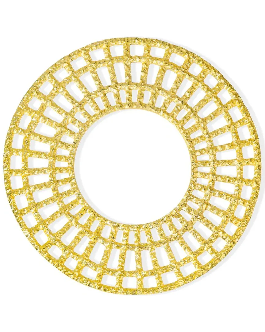 Celestial Lattice Charger Plate - Gold image
