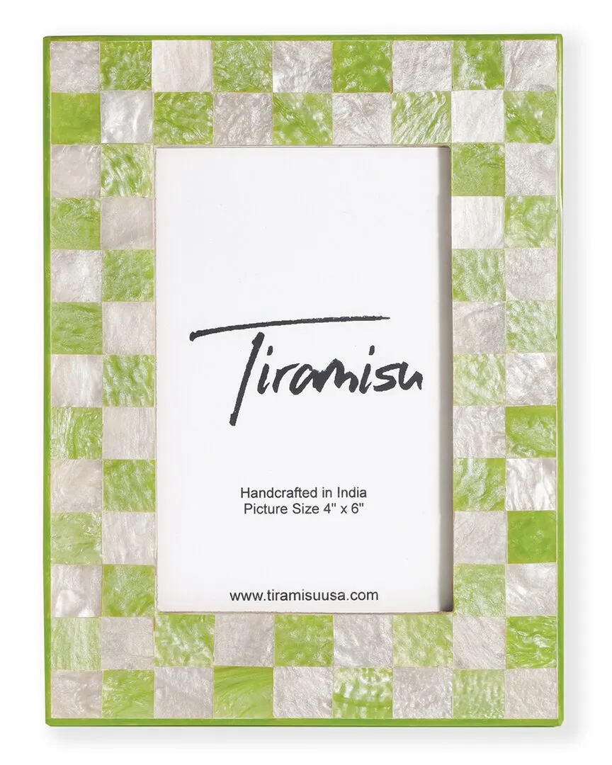 Handcrafted Resin Photo Frame - Green