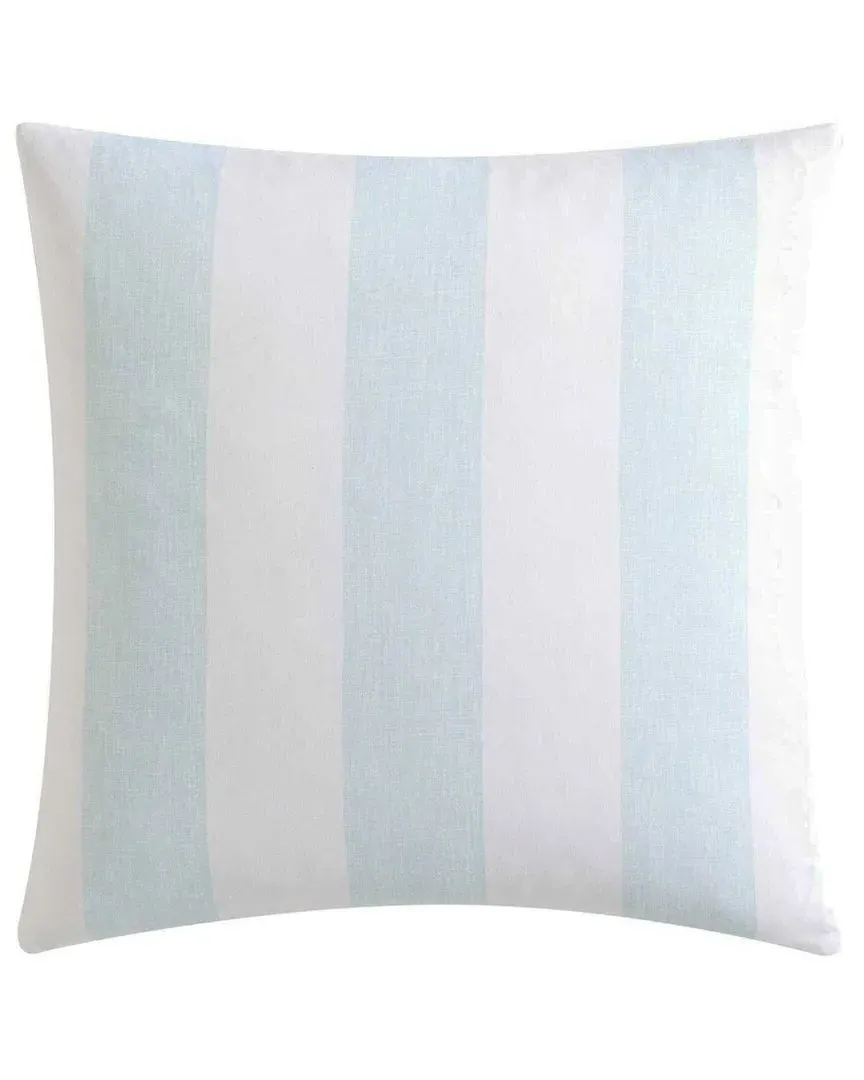 Awning Stripe Decorative Pillow - Blue