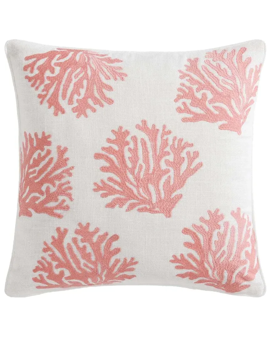Coral Island Decorative Pillow - Light Coral image