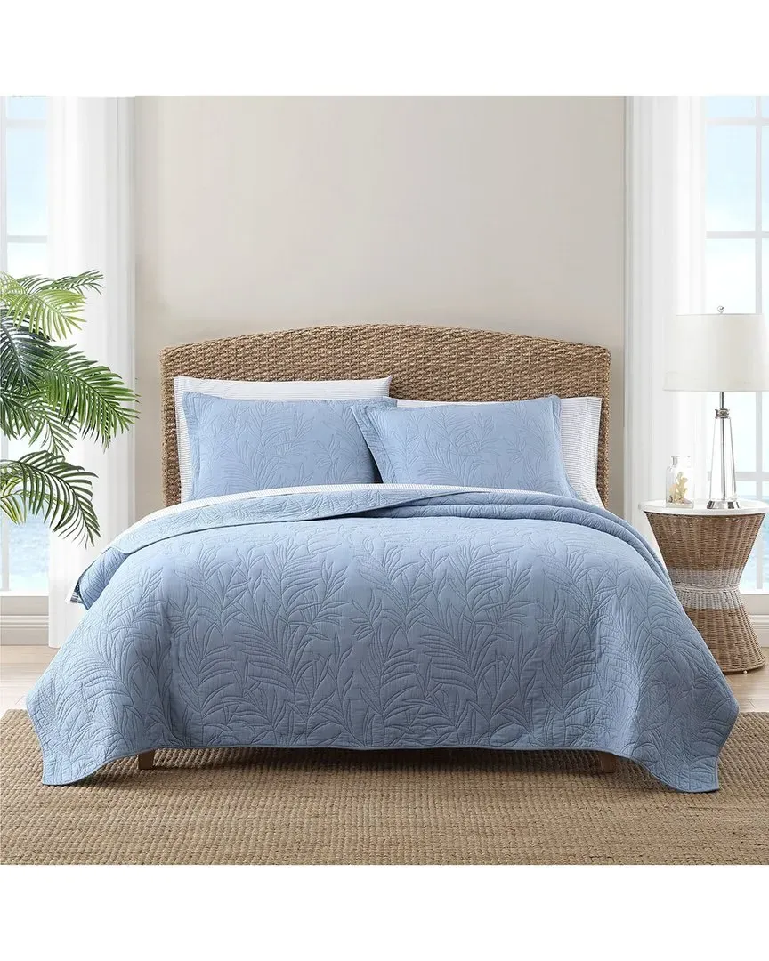 Costa Sera Cotton Quilt - Blue