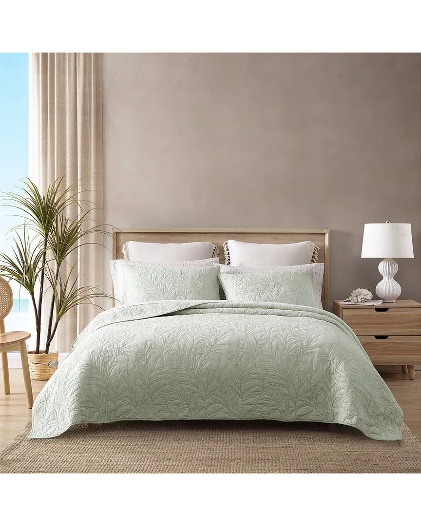 Costa Sera Cotton Quilt - Green image