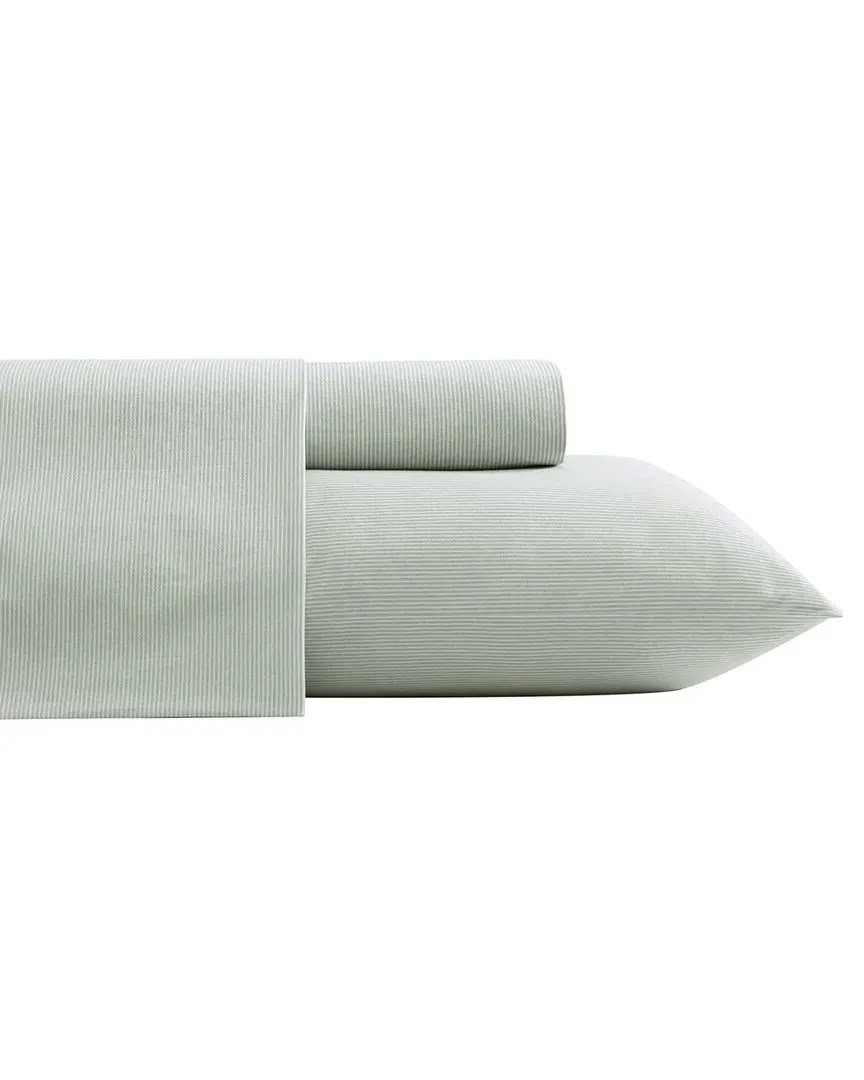 Island Cays Stripe King Size Percale Sheet Set - Cotton image
