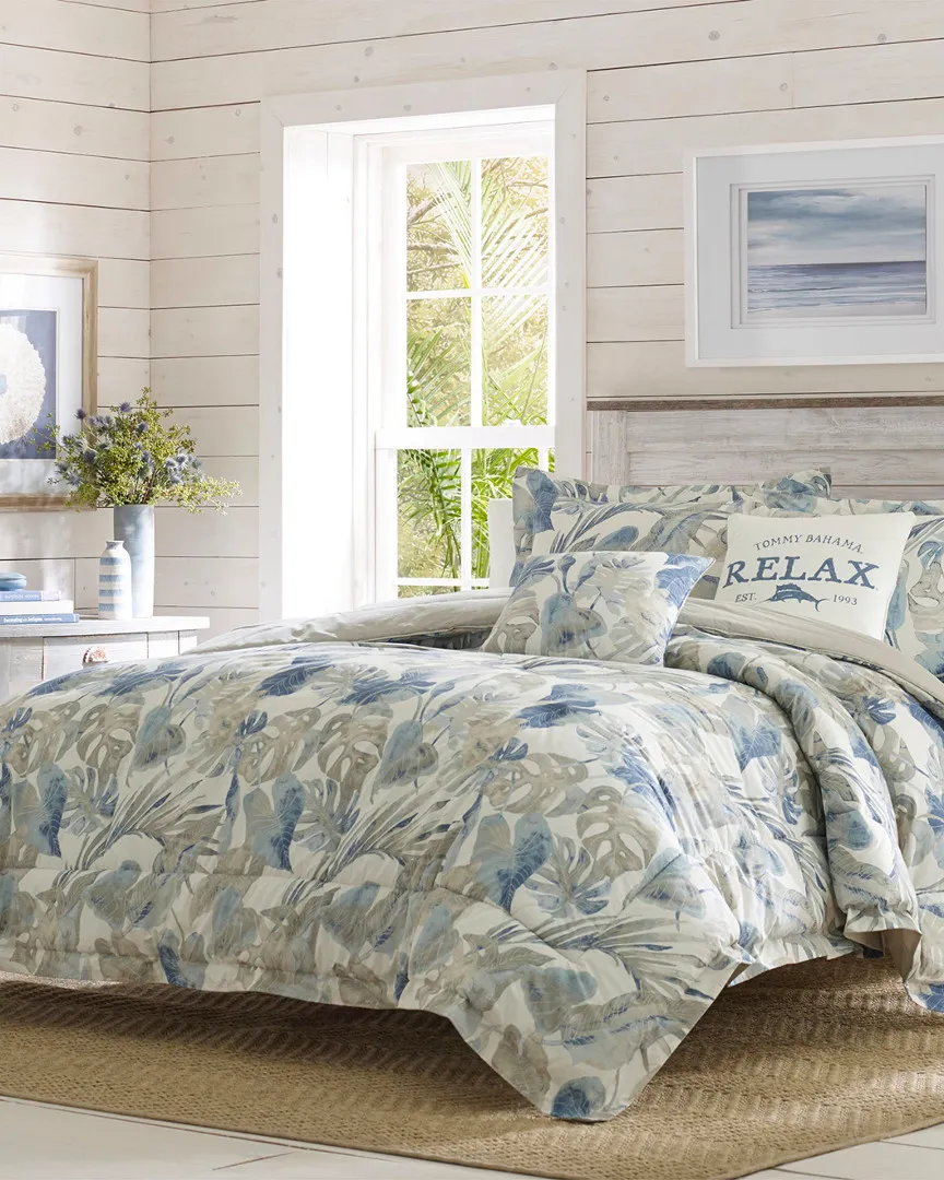 Raw Coast Bright Blue Comforter Bonus Set - Chambray Blue