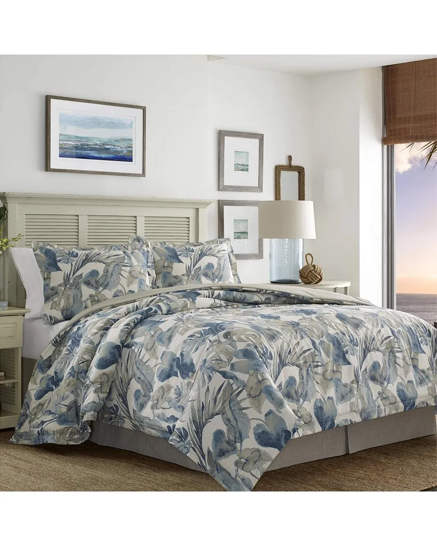 Raw Coast Full/Queen Duvet Cover Set - Blue, Cotton