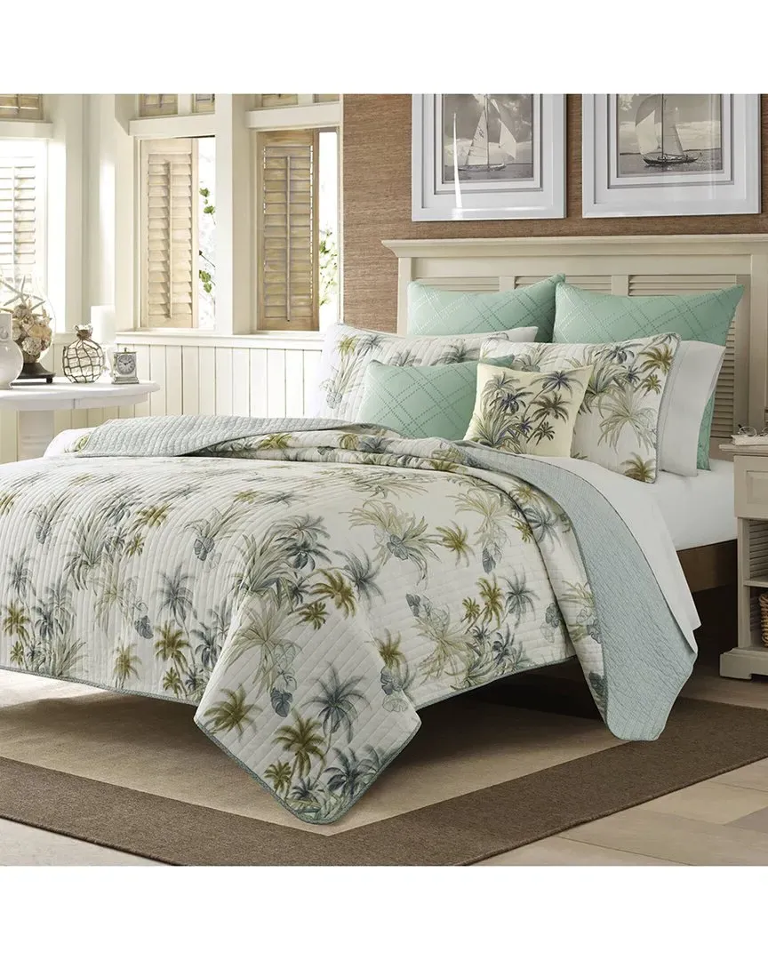 Serenity Palms Sham - Blue image