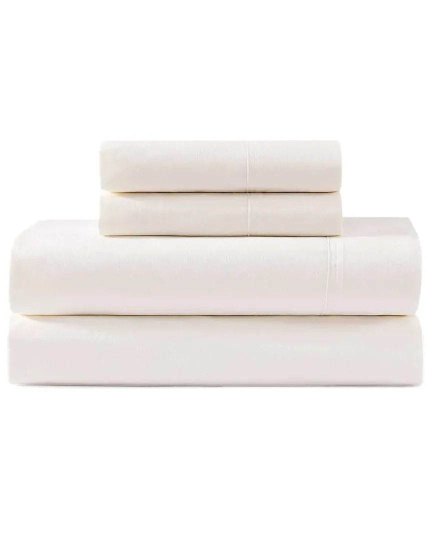 200 Thread Count Cotton Percale Sheet Set - Ivory