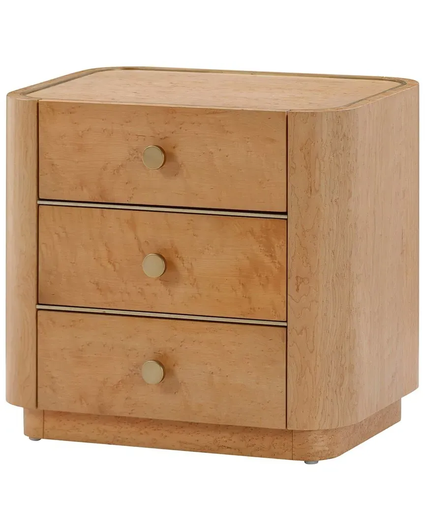 Abigail Acacia Nightstand - Natural image