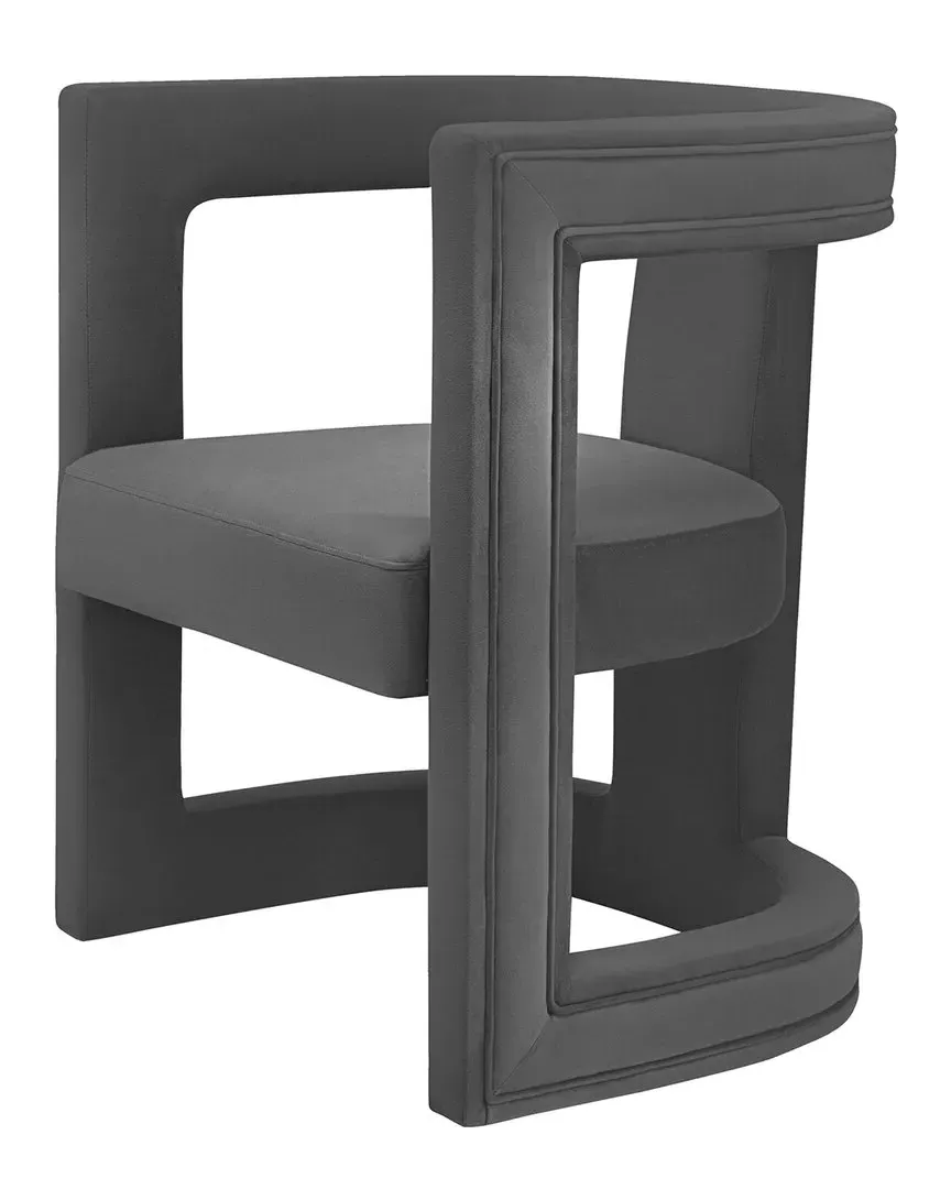Ada Velvet Chair - Black image