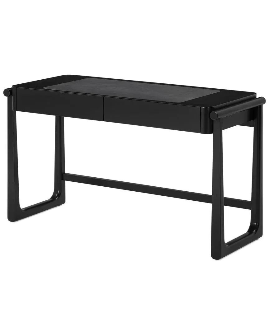 Alfalfa 2-Drawer Desk - Black image