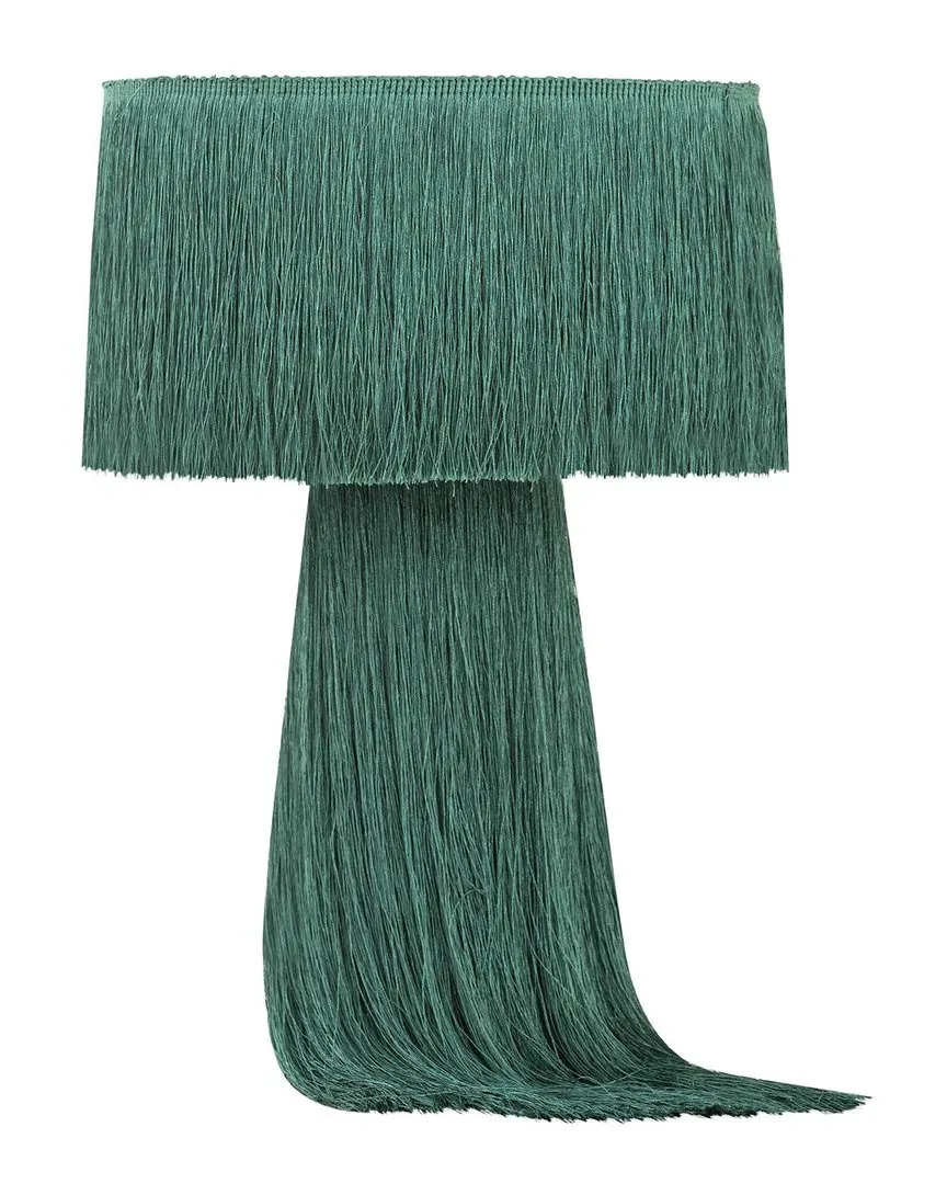 Atolla Table Lamp with Tassels - Green image