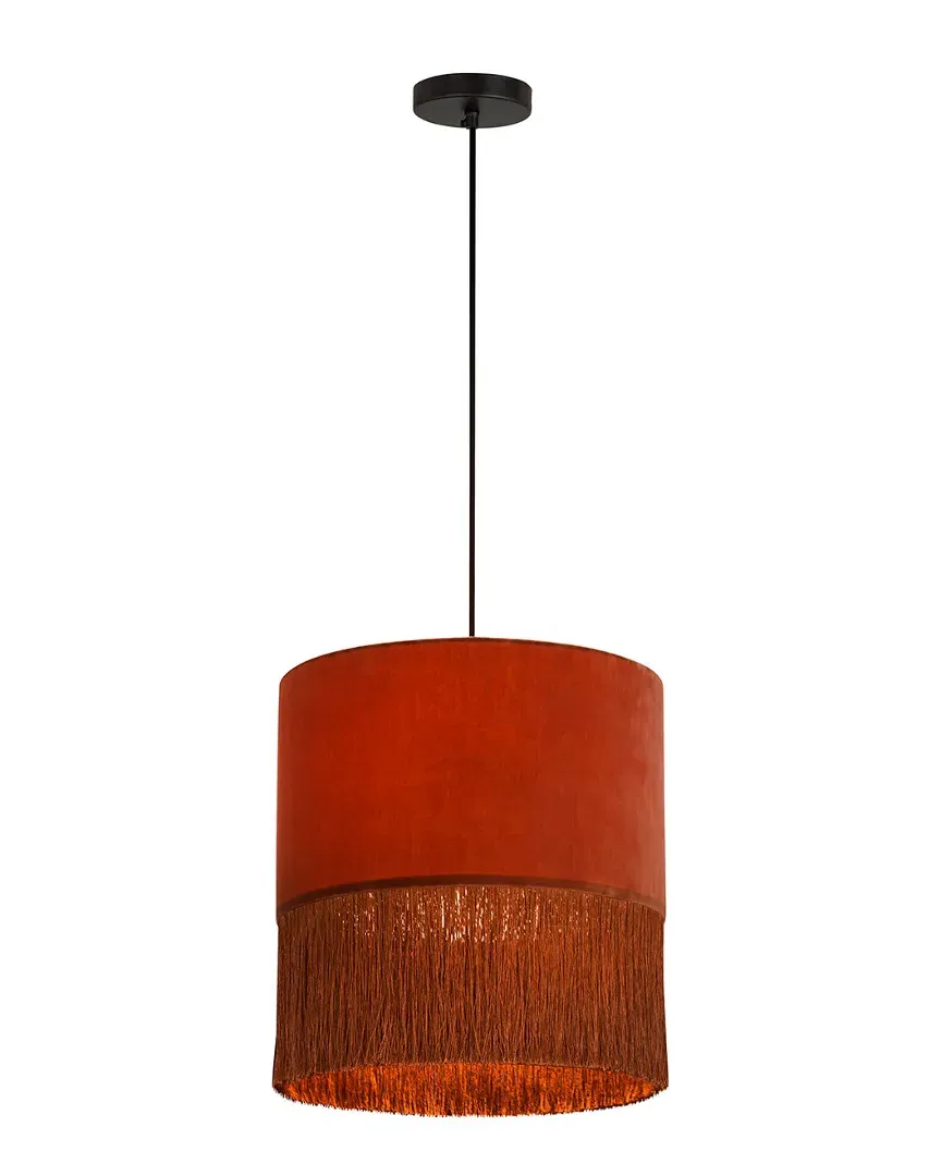Atolla Tassel Pendant Light - Brick