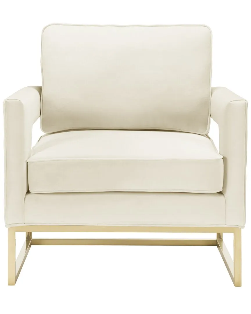 Avery Chair - Cream, Velvet