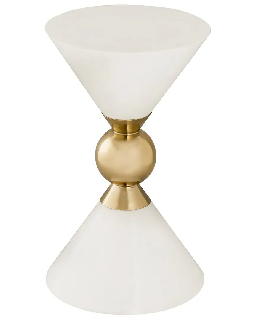 Balhi Side Table - White, Iron image