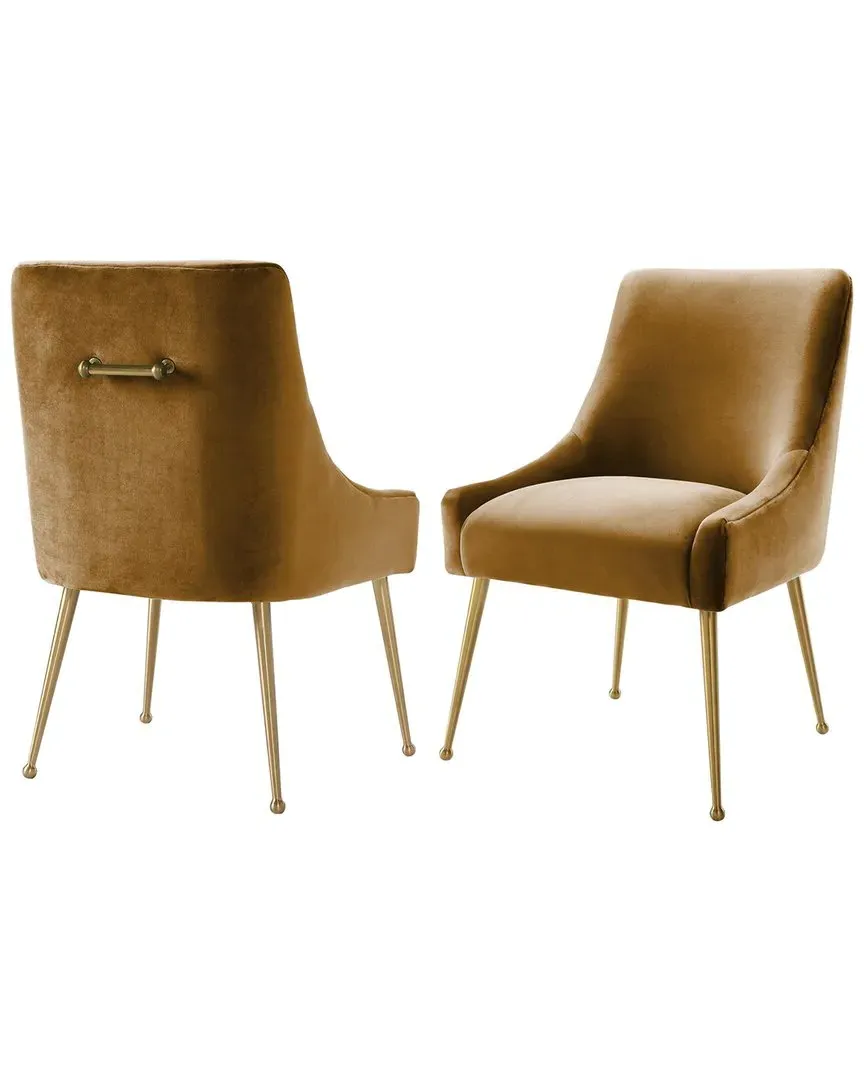 Beatrix Velvet Side Chair - Red image