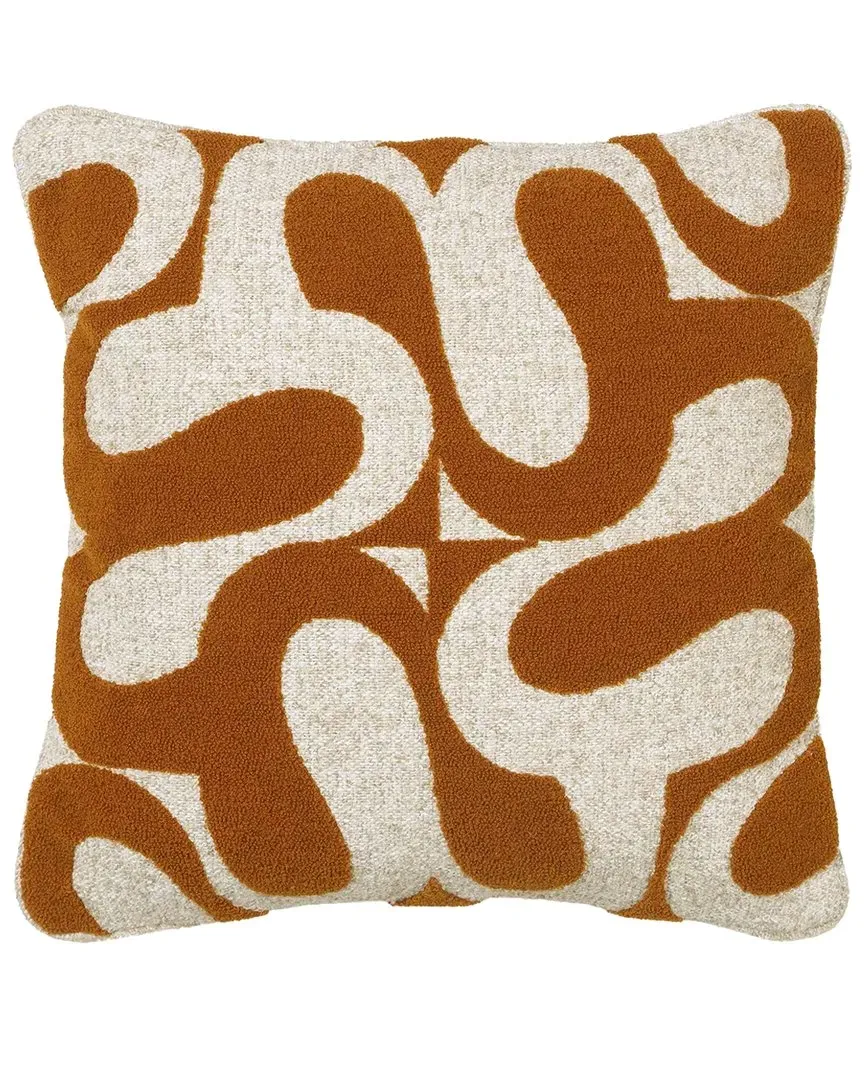 Bonney Boucle Accent Cushion - Orange image