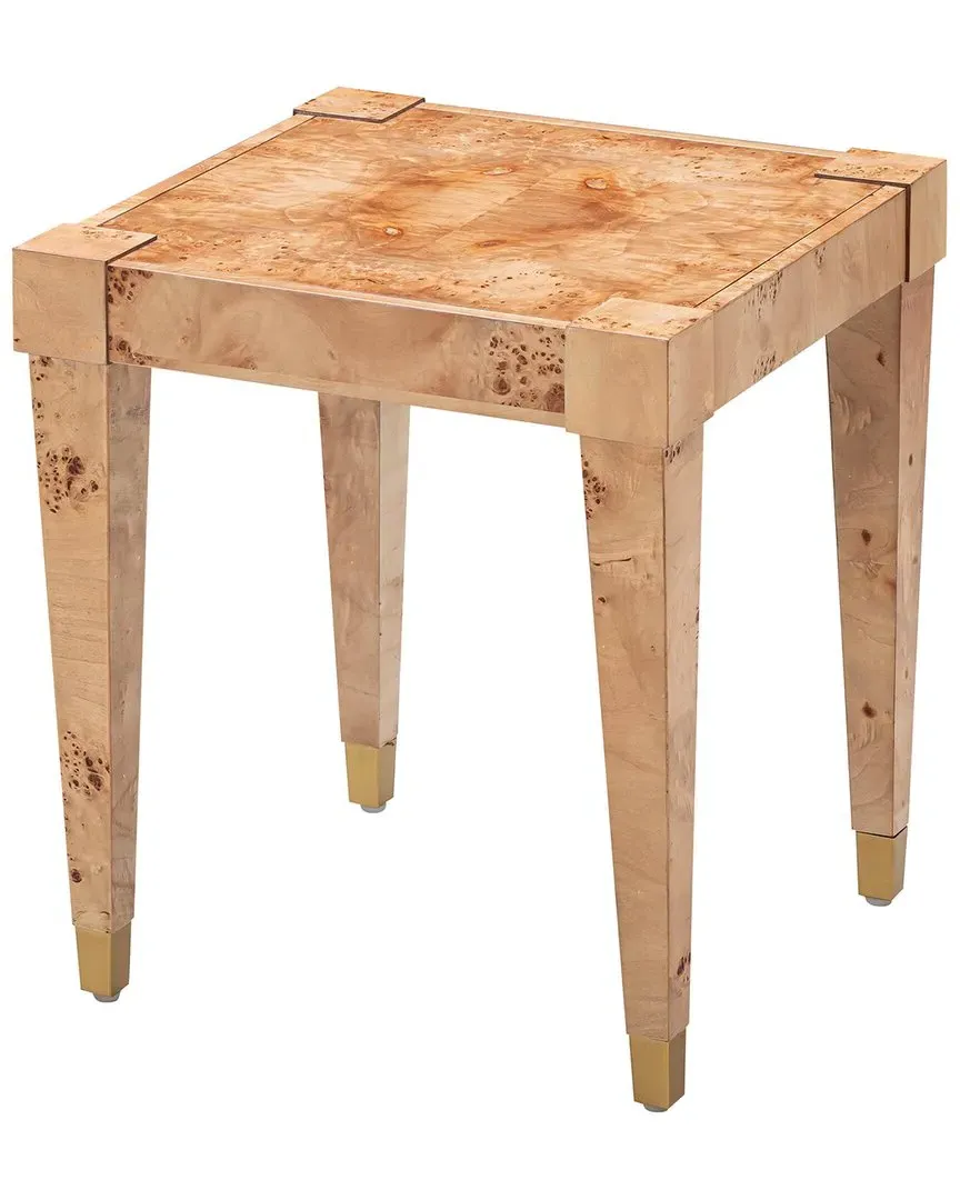 Brandyss Burl End Table - Natural, Acacia