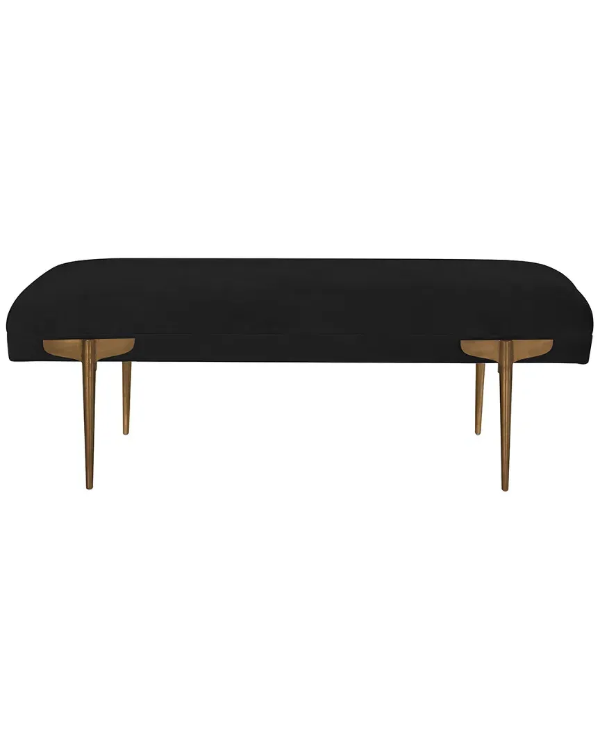 Brno Velvet Bench - Black image