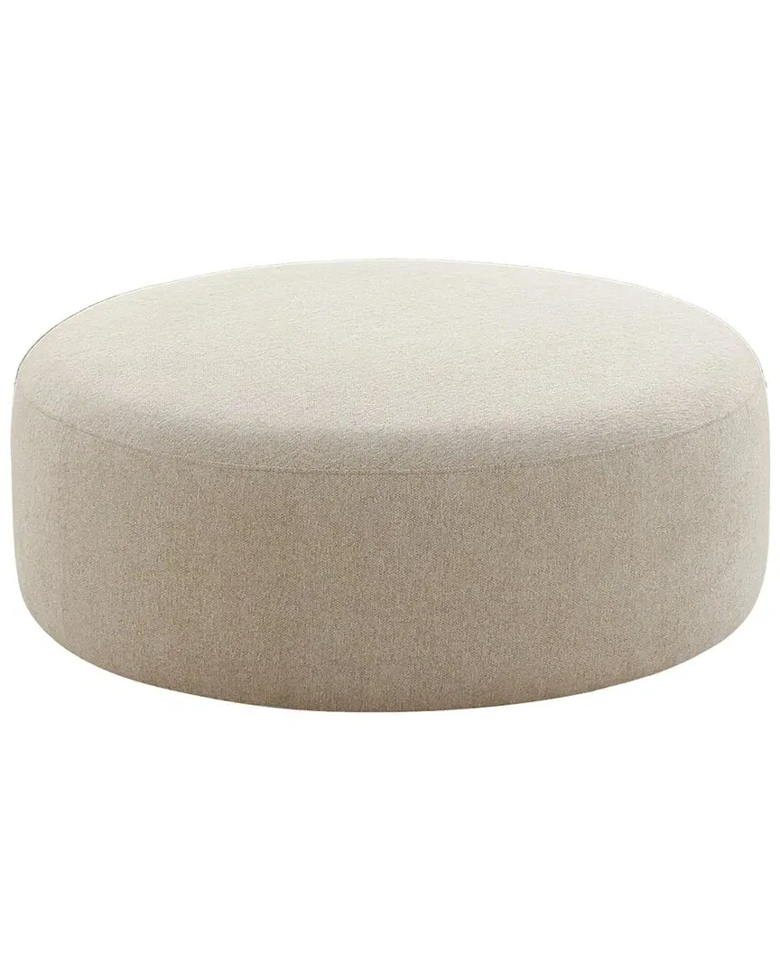 Broohah Square Ottoman - Beige, Fabric image