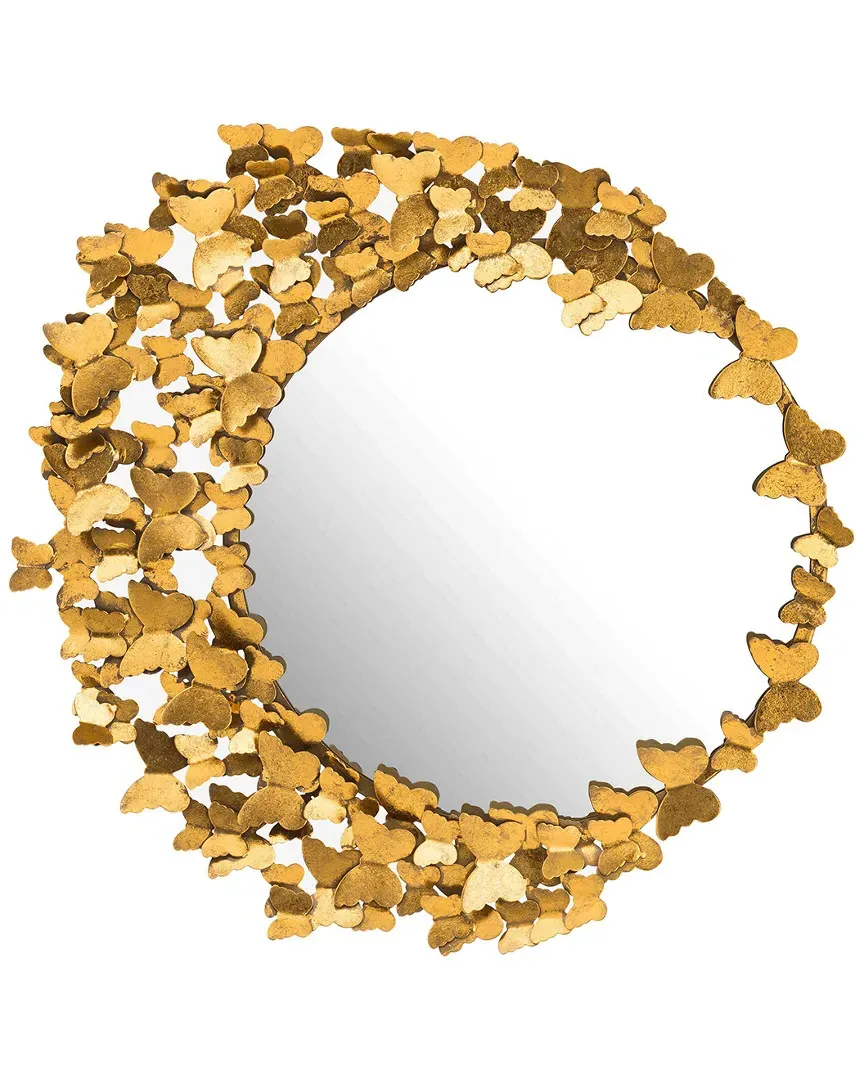 Butterfly Mirror - Gold
