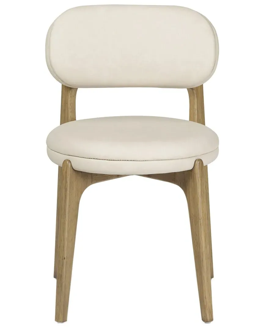 Carnation Dining Chair - Cream, Vegan Leather image
