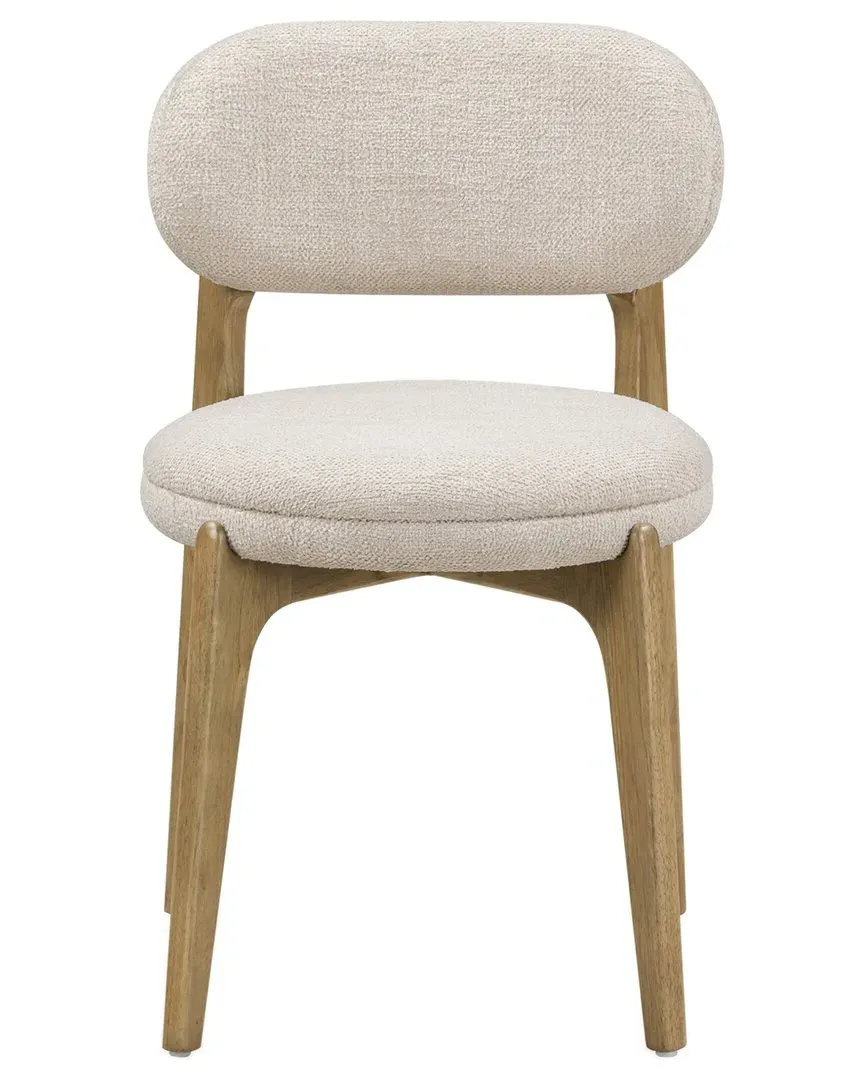 Carnation Performance Fabric Dining Chair - Cream image