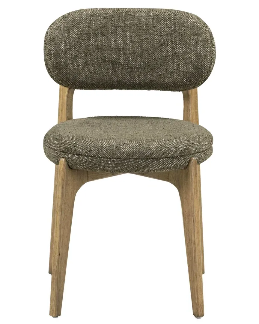 Carnation Performance Fabric Dining Chair - Forest Green