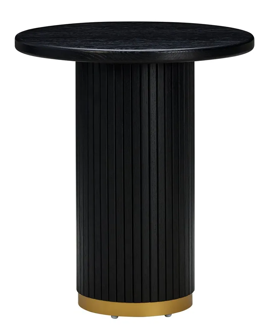 Chelsea Entry Table - Black, Oak image