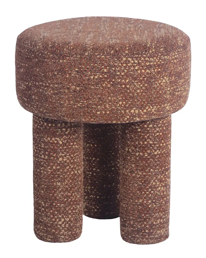 Claire Knubby Stool - Brown, Chenille image