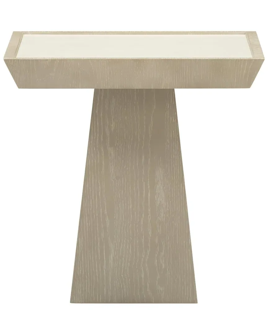 Coco Side Table - Cream, Ash Veneer