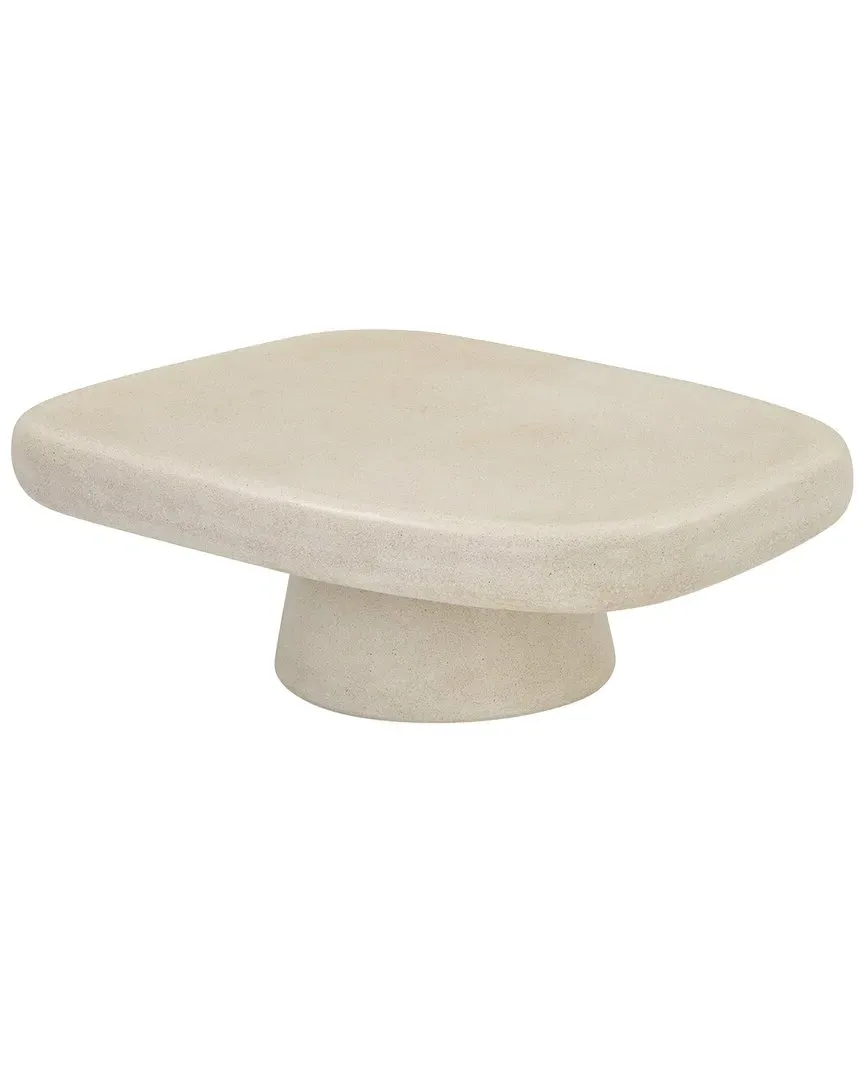 Darial Indoor/Outdoor Coffee Table - Sand, Concrete image