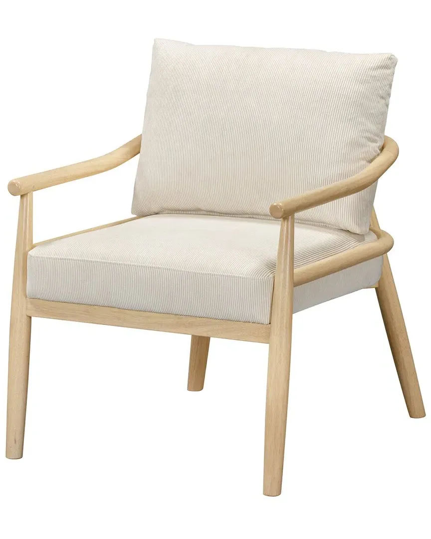 Dixie Accent Chair - Cream, Performance Corduroy image